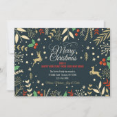 Frohe Weihnachten von New Zuhause Holiday Ankündig Einladung (Vorderseite)