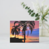 Frohe Weihnachten von Oma und Opa Postkarte (Stehend Vorderseite)