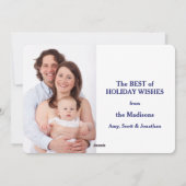 Frohe Weihnachten von Oregon Fotovorlage (Rückseite)