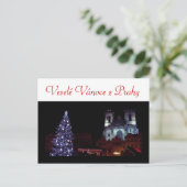 Frohe Weihnachten von Prag (Stehend Vorderseite)