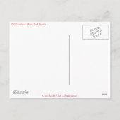 Frohe Weihnachten von Prag (Rückseite)