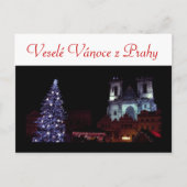 Frohe Weihnachten von Prag (Vorderseite)