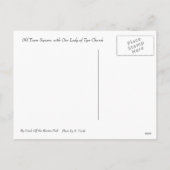 Frohe Weihnachten von Prag, Tschechische Republik (Rückseite)