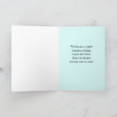 Frohe Weihnachten von Realtor-Firmennamen Karte (Innenseite)