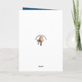 Frohe Weihnachten von Realtor Snowy House (Rückseite)