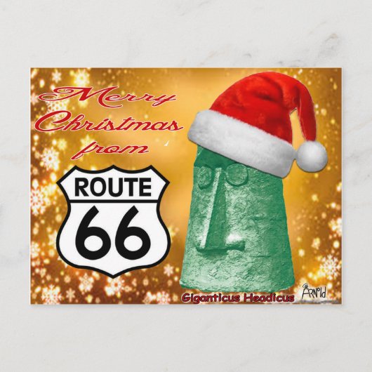 Frohe Weihnachten von Route 66 Giganticus (Vorderseite)