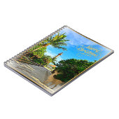 Frohe Weihnachten von Sanibel Island FL Lighthouse Notizblock (Linke Seite)
