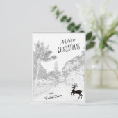 Frohe Weihnachten von Sanibel Island Lighthouse FL (Stehend Vorderseite)