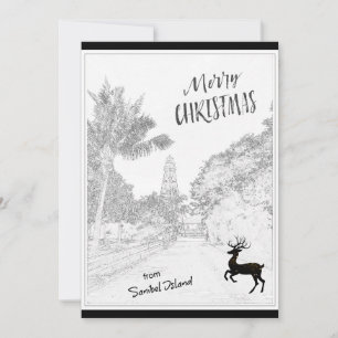 Frohe Weihnachten von Sanibel Island Lighthouse FL