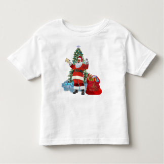 Frohe Weihnachten von Sankt Kleinkind T-shirt