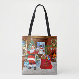 Frohe Weihnachten von Santa Claus Tasche