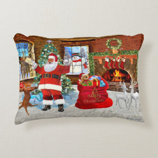 Frohe Weihnachten von Santa Dekokissen