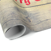 Frohe Weihnachten von Santa Geschenkpapier (Rolleneckpunkt)