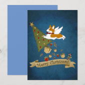 Frohe Weihnachten von Santa Paws! (Vorne/Hinten)