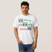 Frohe Weihnachten von SANTA. T-Shirt (Vorne ganz)