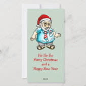 Frohe Weihnachten von Santas Büro (Rückseite)