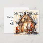 Frohe Weihnachten von Santas Werkstatt (Vorne/Hinten)