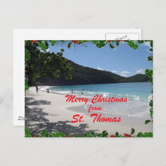 Frohe Weihnachten von St Thomas (Vorne/Hinten)