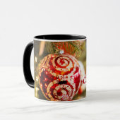 Frohe Weihnachten von Storeman Tasse (Vorderseite Links)