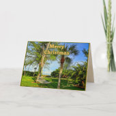 Frohe Weihnachten von Sunny Sanibel Island Florida (Vorderseite)