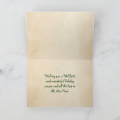 Frohe Weihnachten von Sunny Sanibel Island Florida (Innenseite)