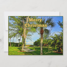 Frohe Weihnachten von Sunny Sanibel Island Florida