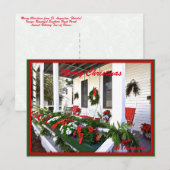 Frohe Weihnachten von Sunny St Augustine Florida (Vorne/Hinten)