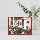 Frohe Weihnachten von Sunny St Augustine Florida (Stehend Vorderseite)