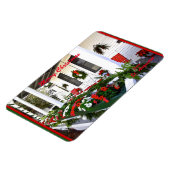 Frohe Weihnachten von Sunny St Augustine Florida Magnet (Linke Seite)