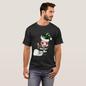 Frohe Weihnachten von Tanjiro Kamado Demon Slayer T-Shirt (Vorne ganz)