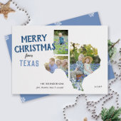 Frohe Weihnachten von Texas Three Foto Card