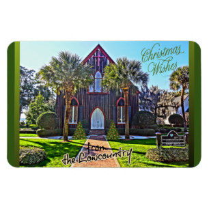 Frohe Weihnachten von The Lowcountry Bluffton SC Magnet