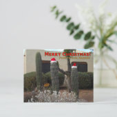 Frohe Weihnachten von Tucson (Stehend Vorderseite)