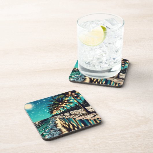 Frohe Weihnachten von uns Snowbirds Getränkeuntersetzer (Rechte Seite)