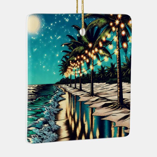 Frohe Weihnachten von uns Snowbirds Keramikornament (Rechts)