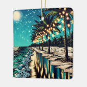 Frohe Weihnachten von uns Snowbirds Keramikornament (Links)