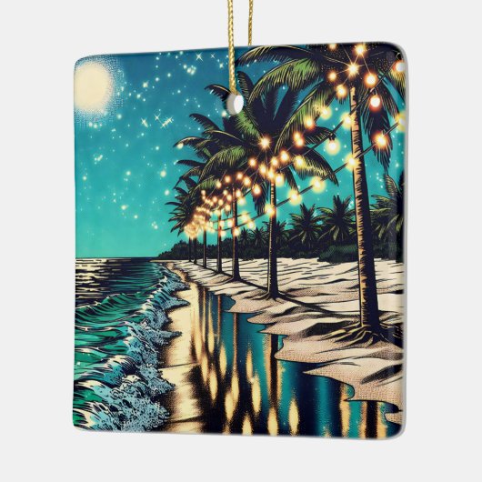 Frohe Weihnachten von uns Snowbirds Keramikornament (Links)