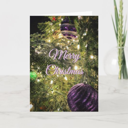 Frohe Weihnachten von uns zu deinen (Vorderseite)