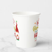 Frohe Weihnachten von unserem Genom zu deinen Pappbecher (Rechts)