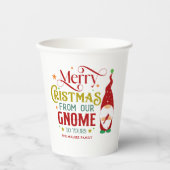 Frohe Weihnachten von unserem Genom zu deinen Pappbecher (Vorderseite)