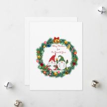 Frohe Weihnachten von unserem Gnome bis zu Yours a