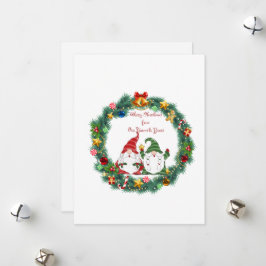 Frohe Weihnachten von unserem Gnome bis zu Yours a