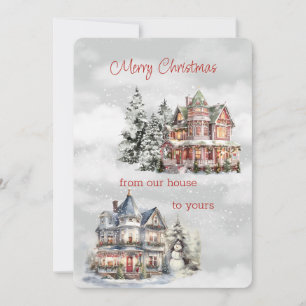 Frohe Weihnachten von unserem Haus zu Ihrem Viktor