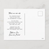 Frohe Weihnachten von unserer neuen Zuhause (Rückseite)