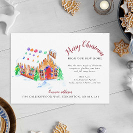 Frohe Weihnachten von unserer neuen Zuhause Moving Ankündigung