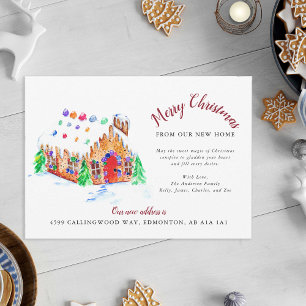 Frohe Weihnachten von unserer neuen Zuhause Moving Ankündigung