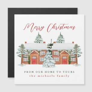 Frohe Weihnachten von unserer Zuhause bis zu Eurer Magnetkarte