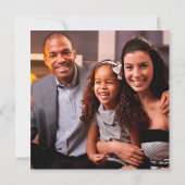 Frohe Weihnachten von unserer Zuhause bis zu Ihrem Karte (Rückseite)