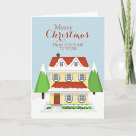 Frohe Weihnachten von unserer Zuhause zu deinen