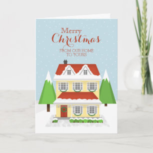 Frohe Weihnachten von unserer Zuhause zu deinen